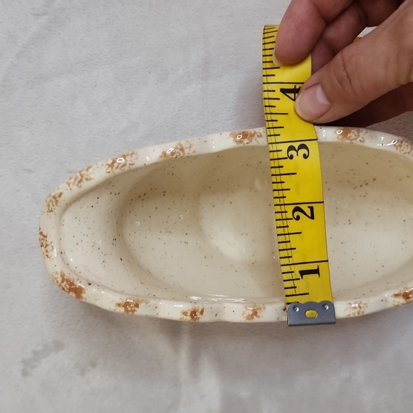 RC Vintage cottagecore scalloped edges gravy boat with plate - Picture 12 of 12